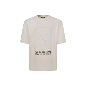 Balenciaga T Shirts Men Beige
