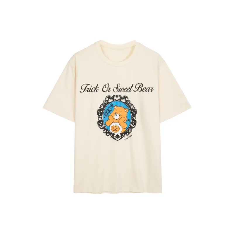 Carebears X AMONSTER T-Shirts Unisex Ecru-0