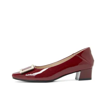 COMELY Melody Collection Chunky Heel High Heels Women's