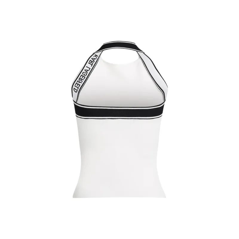 Karl Lagerfeld Logo jacquard Top-1