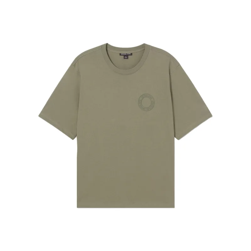 MICHAEL KORS T-Shirts Men Olive Green-0