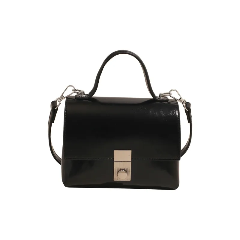 Yalu PU Handbag, Shoulder Bag, Crossbody Bag Regular Women's Black/Light Pink/White/Light Yellow-1