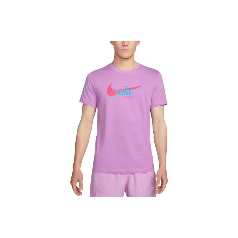 Nike T Shirts Men Pink-0