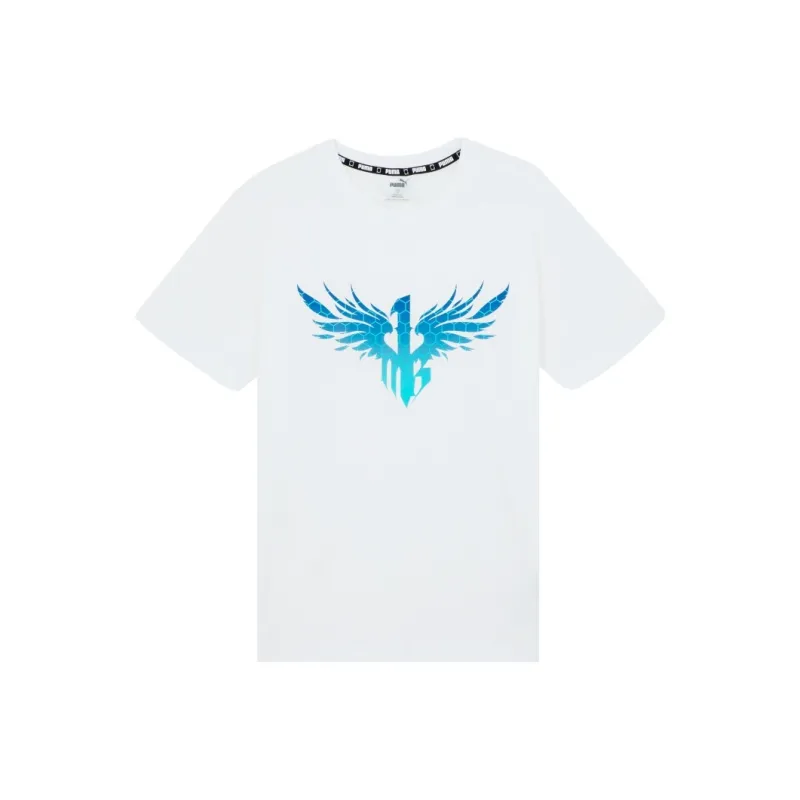 PUMA x MELO X FADE TEE T Shirt Men's White-0