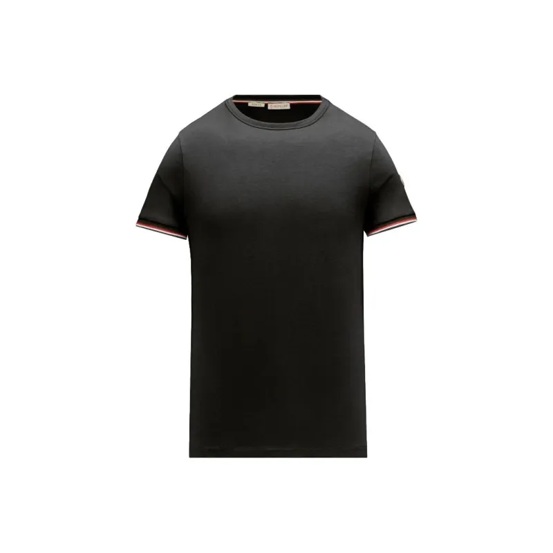 Moncler SS24 T Shirts Men Black-0