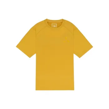 LI-NING 1990 Commuter Series T-Shirts Men Mineral Yellow
