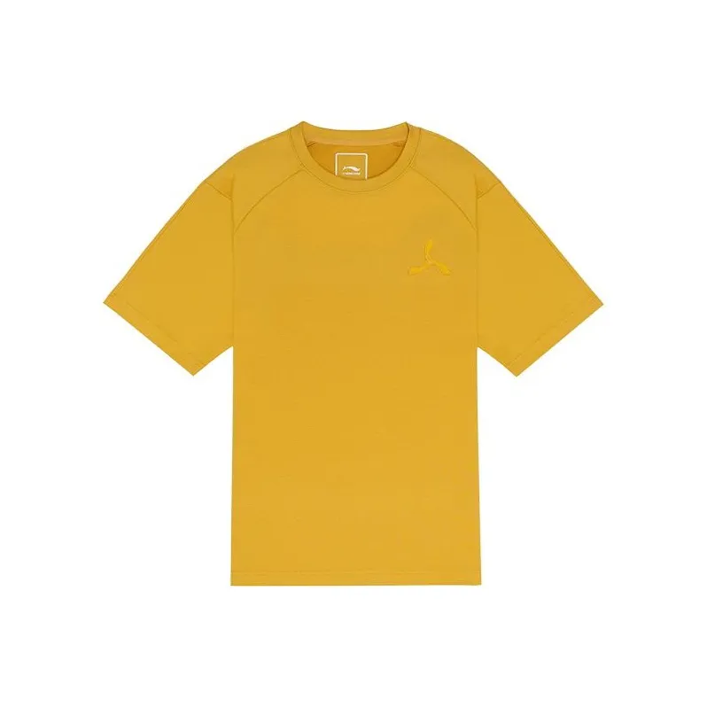 LI NING 1990 Commuter Series T Shirts Men Mineral Yellow-0