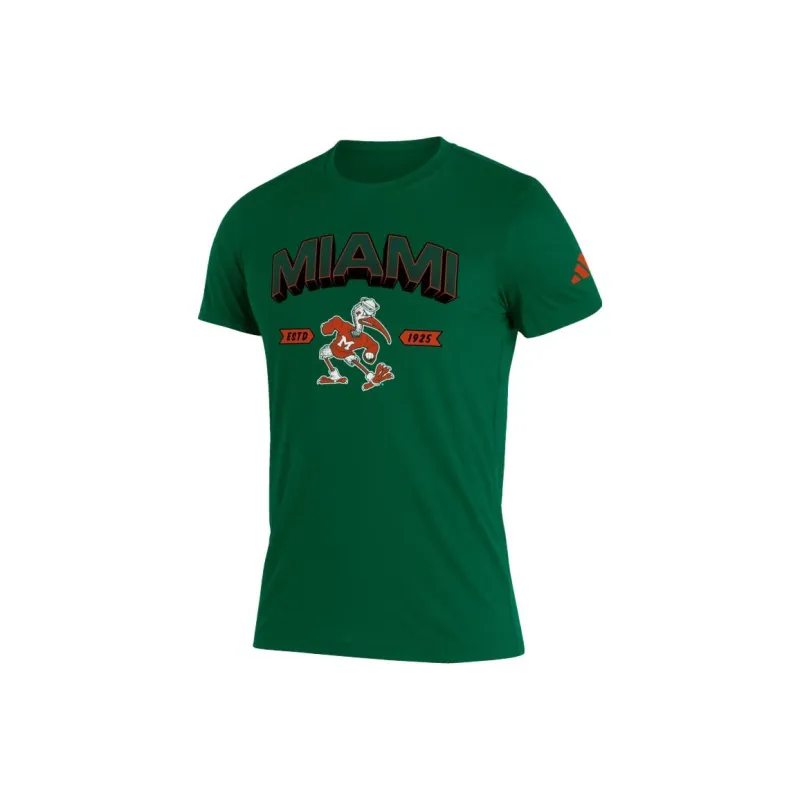 Adidas T-Shirts Men Dark Green-0