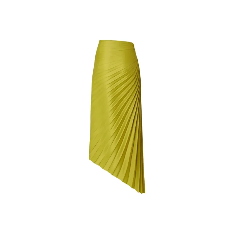 PINKO Pleated Midi Skirt-1
