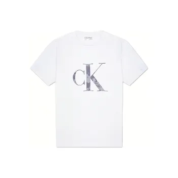 CALVIN KLEIN SS23 Fork 90 Series T Shirt Men's White