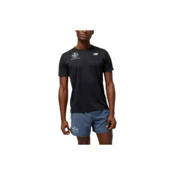 New Balance Rbc Brooklyn Half Impact Run T-Shirts Men Black