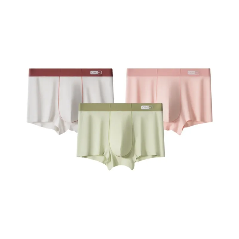 Qiao Ni Tong Underpants Men's 3 Pack-8
