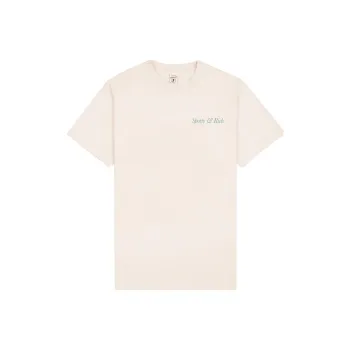 SPORTY & RICH Logo print Cotton T shirt