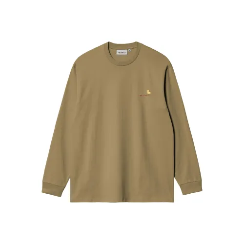 Carhartt WIP T Shirts Men Yellow