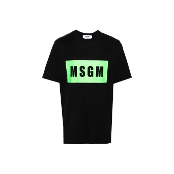 MSGM T-Shirts Men Black