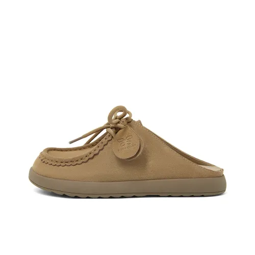 COMELY Rubber Sole Odor Resistant Abrasion Resistant Slip Resistant Wrap toe Slippers Women's