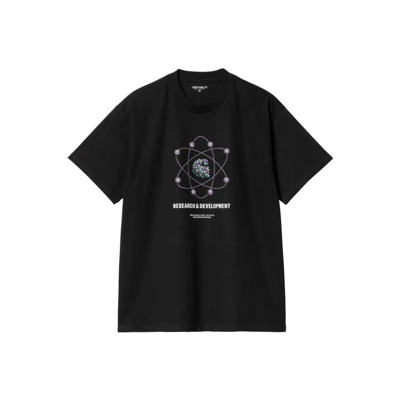 Carhartt WIP SS24 S/S R&D T Shirt T Shirt Men's Black-0