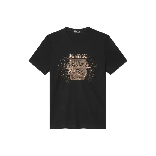 ANDREW MACKENZIE T-Shirts Men Black