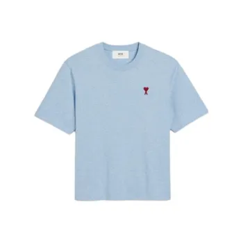 AMIPARIS Paris Ami De Coeur Logo Embroidered Crewneck T Shirt