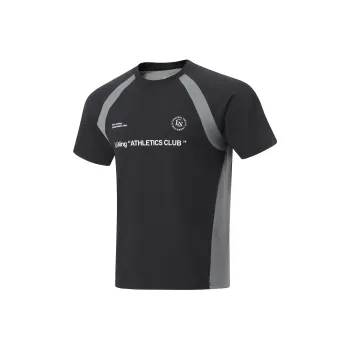 LiNing T Shirt Men's Black/Shadow Gray