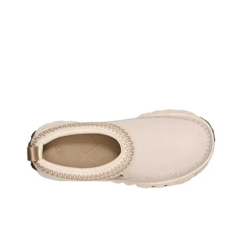UGG Venture Daze Rubber Sole Abrasion Resistant Wrap toe Slippers Unisex White-5