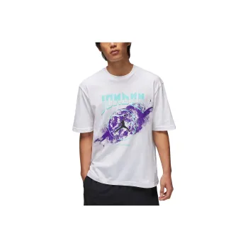 JORDAN M J SPRT GFX T Shirts Men White
