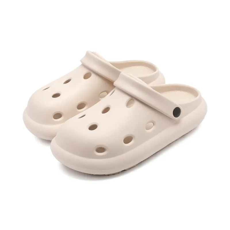 MINISO Platform 5cm Soft And Springy Summer Women's Closed Toe Slippers-1
