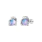 Purple Serpent Stud Earrings[1 Pair]