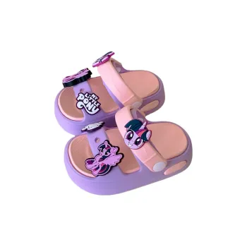 Thin Strips Slippers Women's, Purple