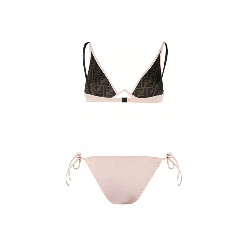 FENDI Bikini 'Snake Pink'-1