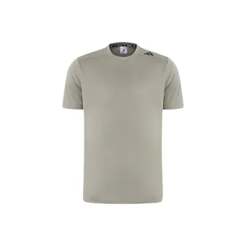 Adidas HIIT T Shirt Men's Pebble Silver Gray