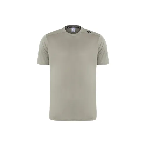 Adidas black T Shirt Men's Pebble Silver Gray