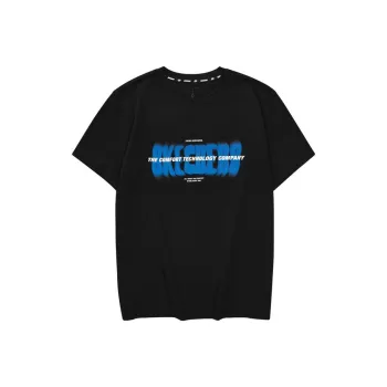 Skechers T Shirt Unisex Carbon Black