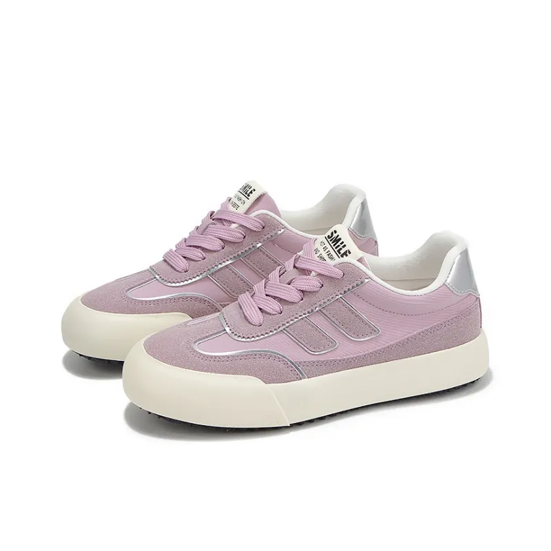 Yobn Anti Slip And Wear Resistant Breathable Low Top Skateboard Shoes Women's-12