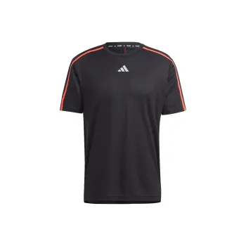 Adidas Set in Sleeve T Shirt Men's Black
