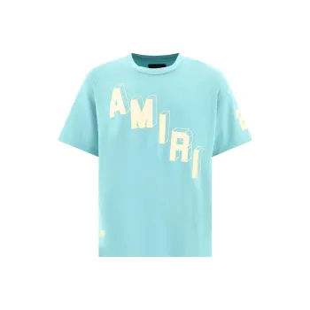 AMIRI T-Shirts Men Blue