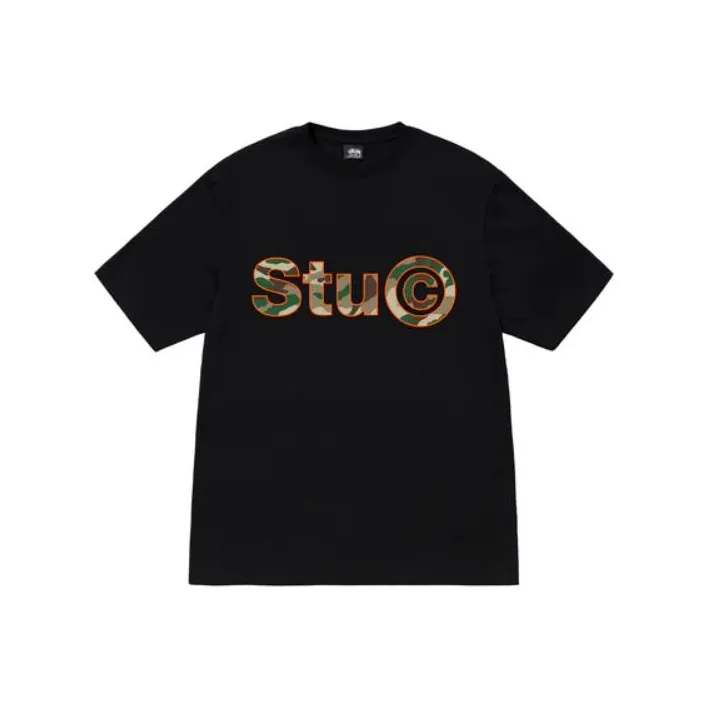 Stussy Stu C. Camo Tee-0