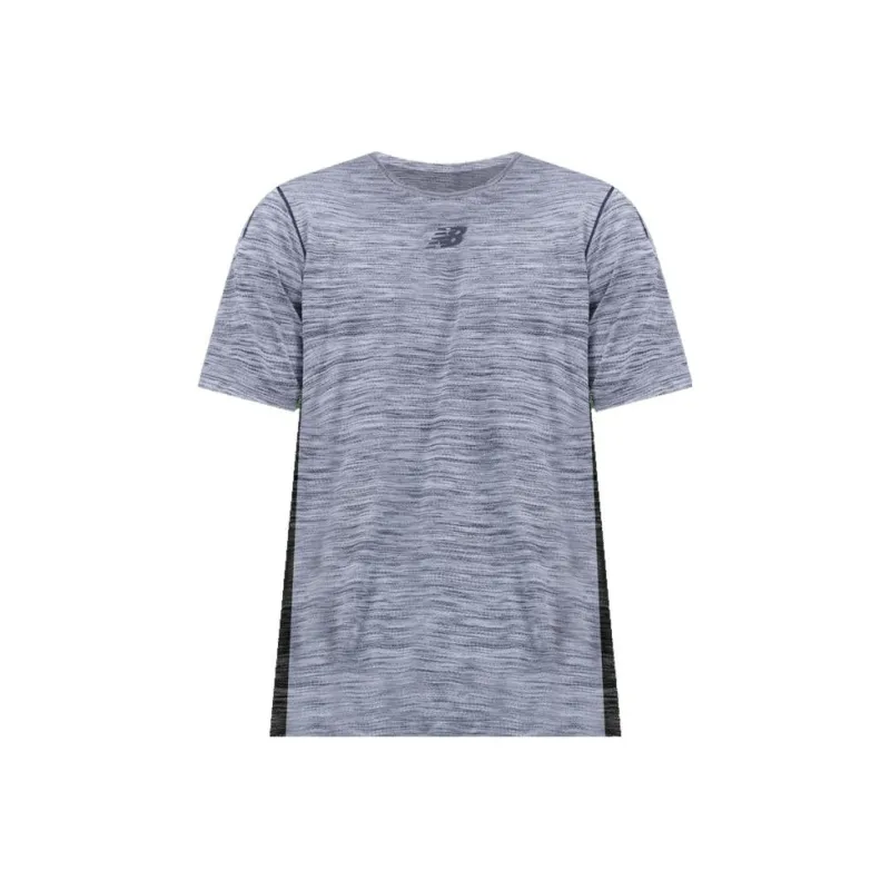 New Balance T Shirts Men Gray-0