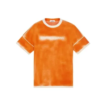 STONE ISLAND T Shirt Men's Burnt Tea Brown