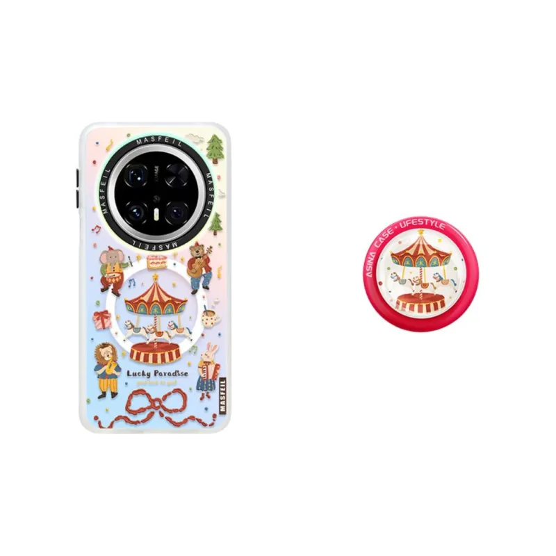 Marsfield Acrylic Material Double Layer IMD Laser Magnetic Case Myersphill Compatibility  Huawei Mate 70/60/50/40 Pro-6