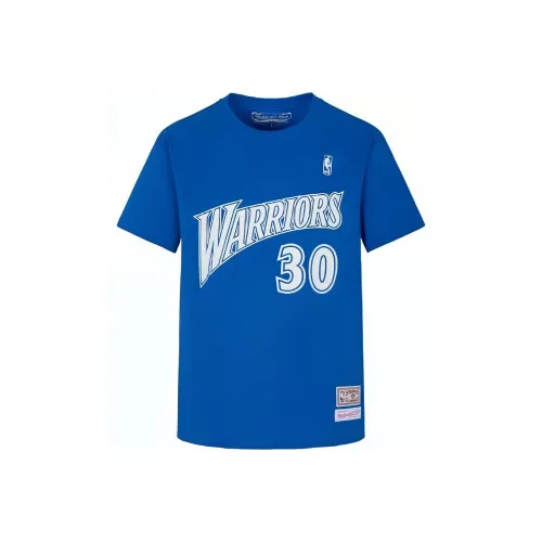 Mitchell & Ness T Shirt Unisex Blue