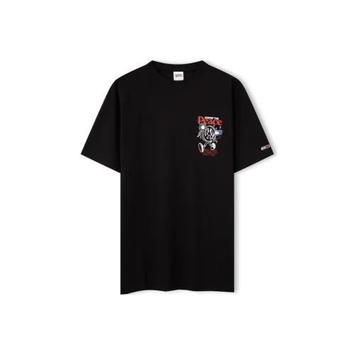 Tommy Hilfiger Drop Shoulder Sleeve T-Shirt Men's Black