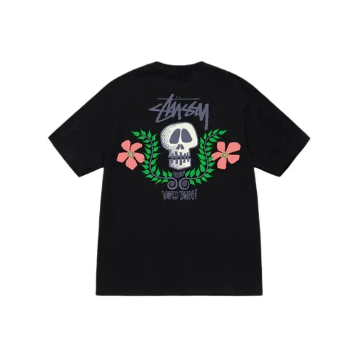 Stussy Skull Crest Tee-0