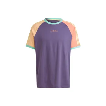 Adidas Originals Raglan Sleeve T Shirt Men's Tech Purple