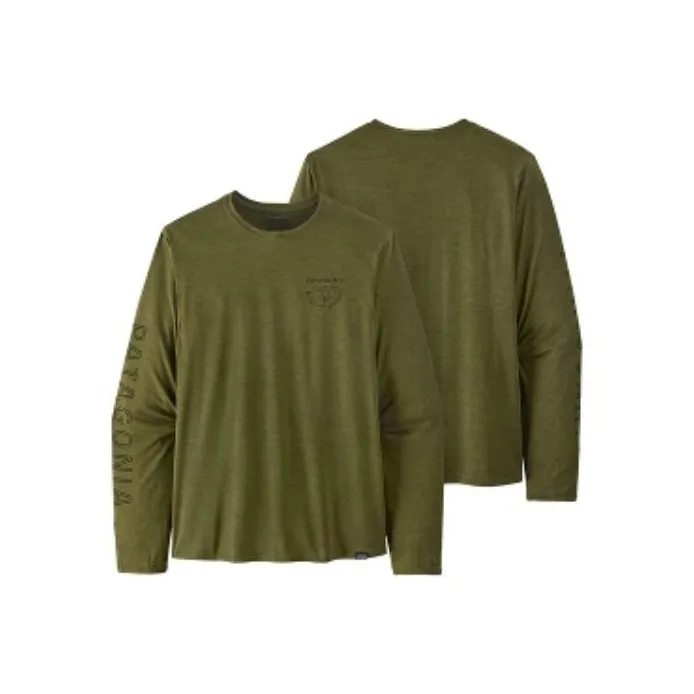 Patagonia Capilene T-Shirts Men Green-0