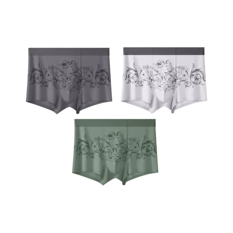 Qiao Ni Tong Underpants Men's 3 Pack-11