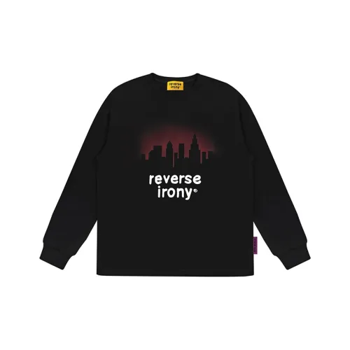 EMPTY REFERENCE x REVERSE IRONY T Shirt Unisex Black