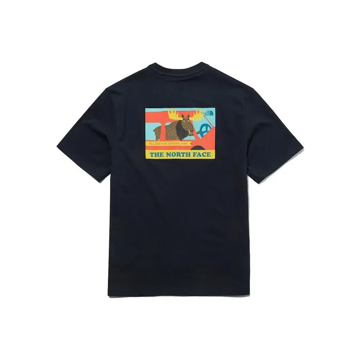 THE NORTH FACE T Shirt Unisex Marine Blue-0
