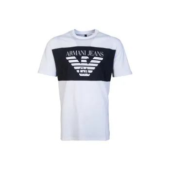 ARMANI JEANS T Shirts Men White