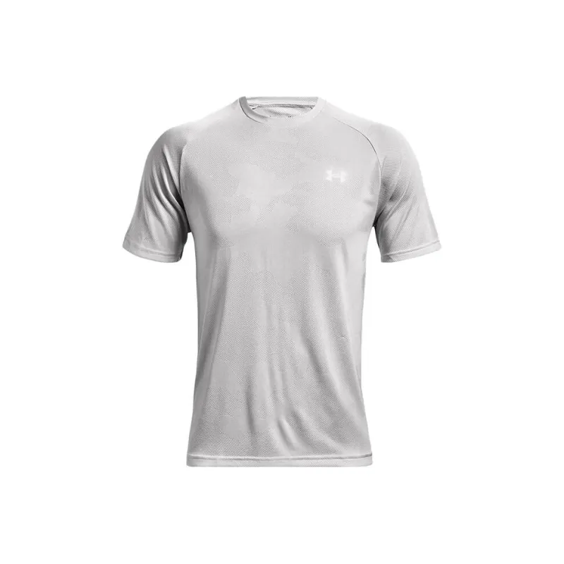 Under Armour Raglan Sleeve T Shirt Men's Gray-0